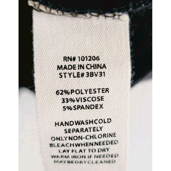 Soft Surroundings Madeline Tunic Small Petite Cape Overlay Stretch Knit Top - Picture 7 of 8